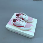 Jordan 1 Low OG Shy Pink Low-Top Sneakers