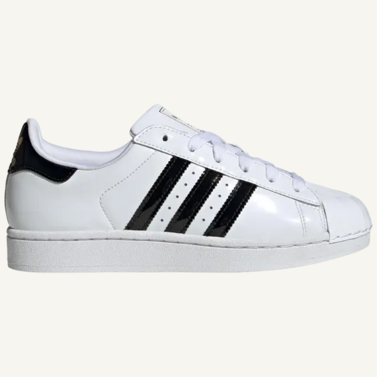 Adidas Originals Women's White/Black Superstar II Sneakers, JS4010