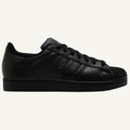 Adidas Originals Men's All Black Superstar II Sneakers, JI0081