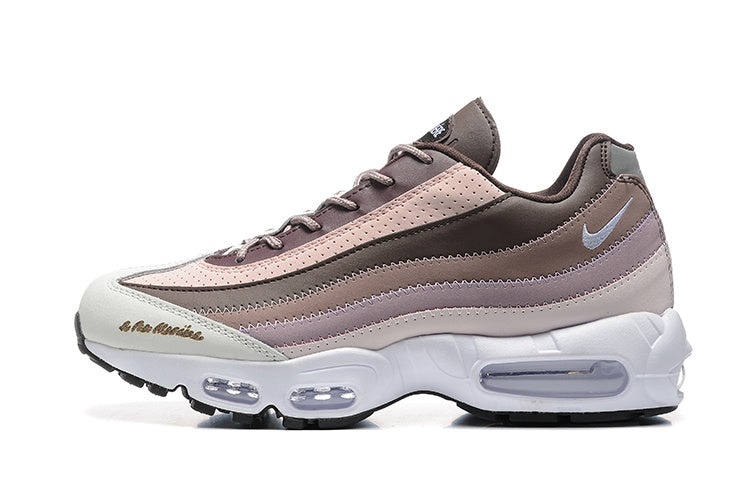 Nike Air Max 95 Sneakers in Brown, Pink and White