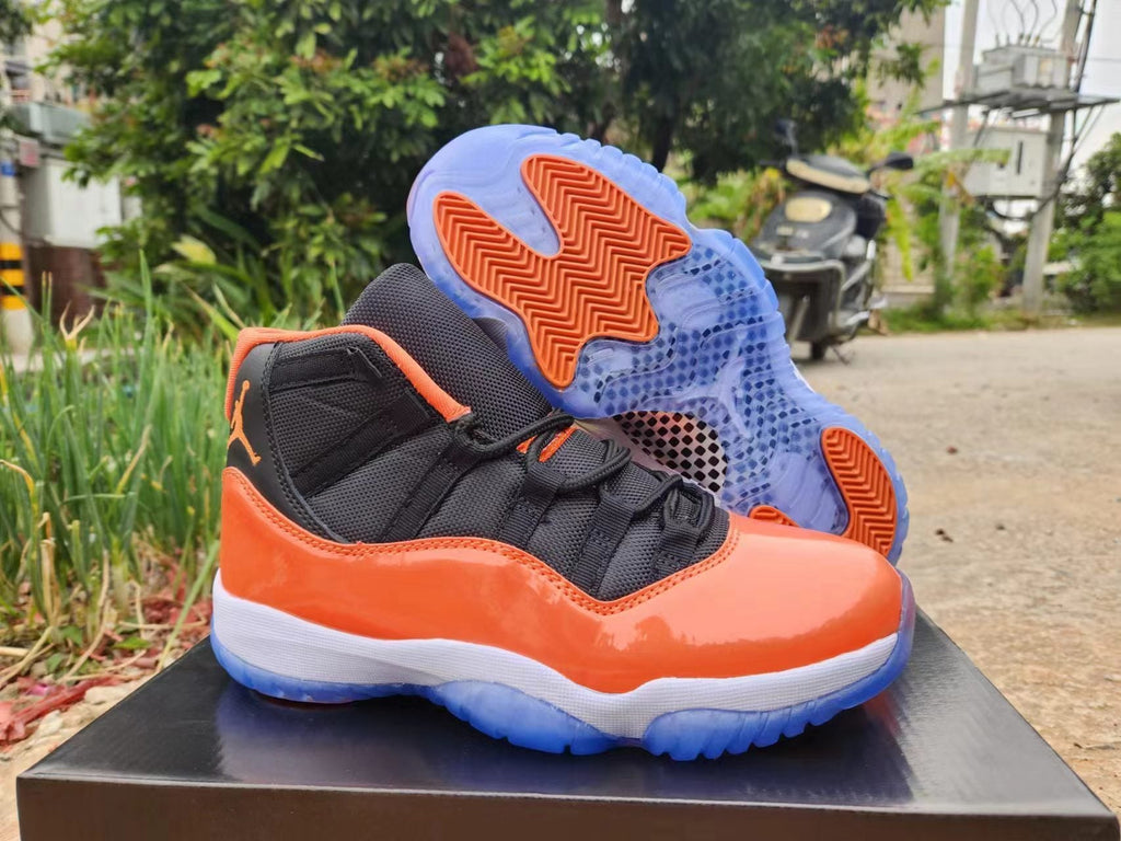 Jordan 11 Retro Low Citrus Black Sneakers