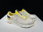 On Cloudnova Form 2 Sneakers in Beige and Yellow
