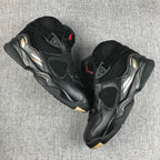 Jordan Air Jordan 8 Retro OVO Black Metallic Gold Sneakers