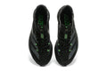 Adidas Adizero Running Shoes, Black with Green Accents