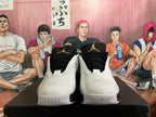 Jordan White Black Basketball Sneakers