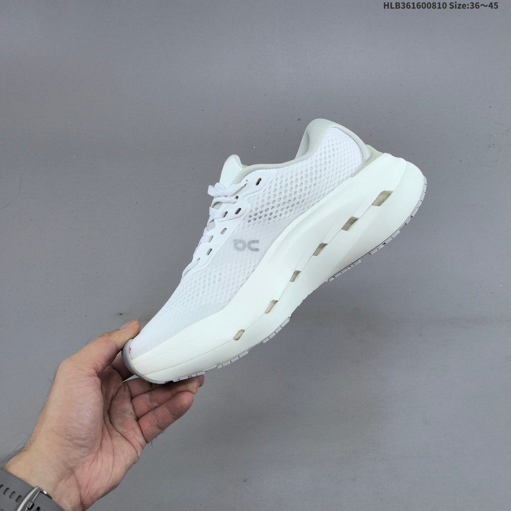 On Cloudrunner 3 Max White Running Sneakers