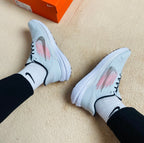 Nike Air Winflo 9 Running Shoes White and Pink DD6203-009