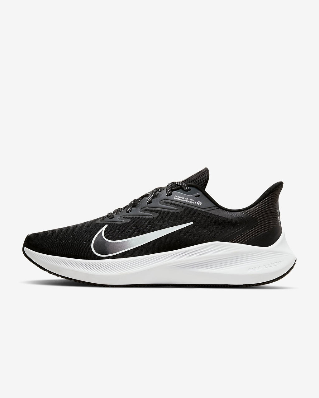Nike Zoom Winflo 7 Running Shoes Black White CJ0291-005