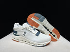 On Cloudnova 2 Sneakers in Ivory and Olive