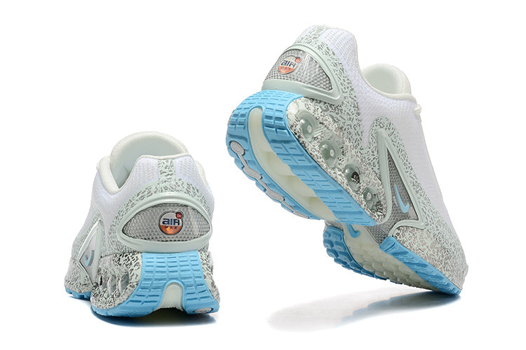 Nike Air Max Scorpion Flyknit White Blue Sneakers
