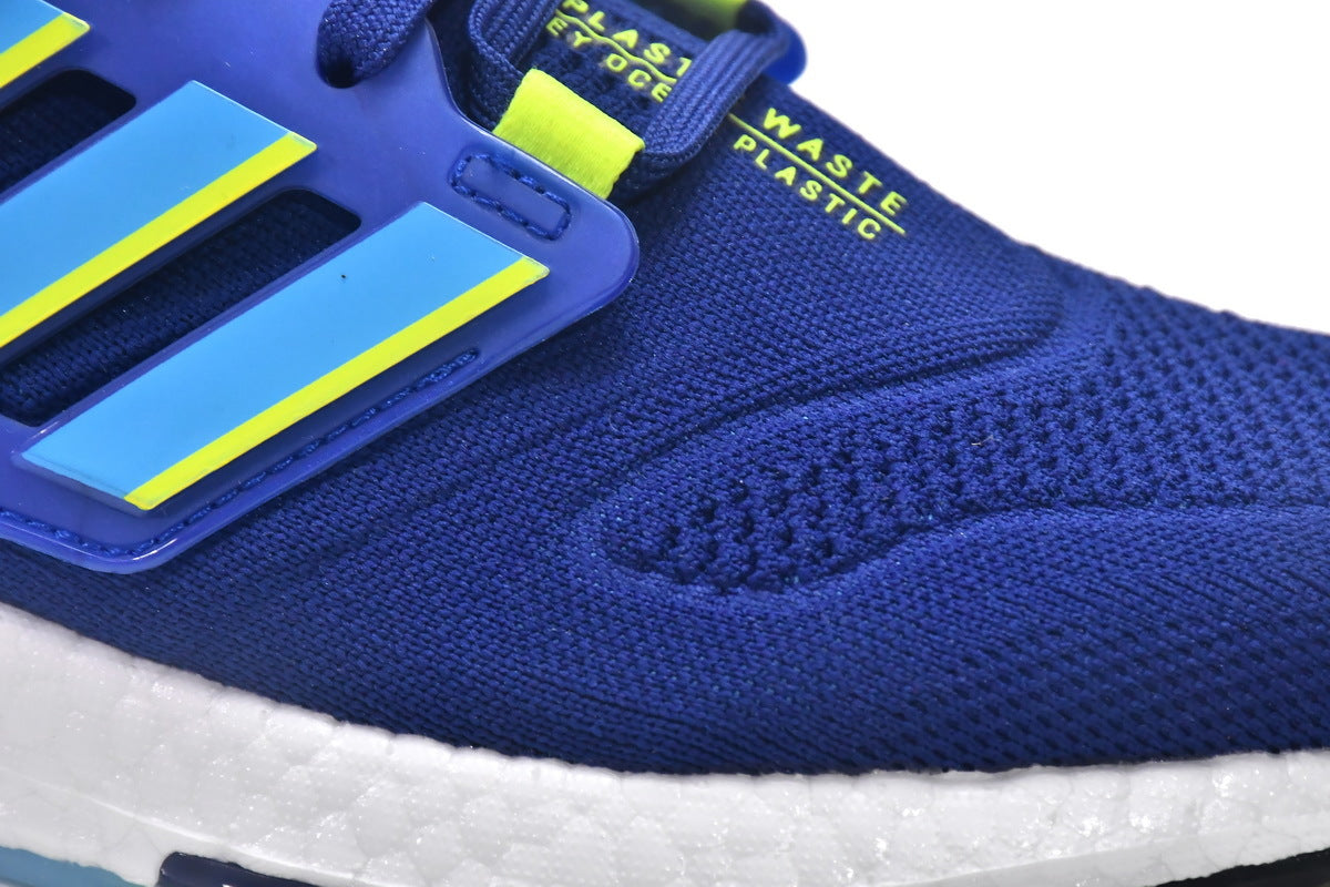 adidas UltraBoost 22 Running Shoes, Blue, GX9333