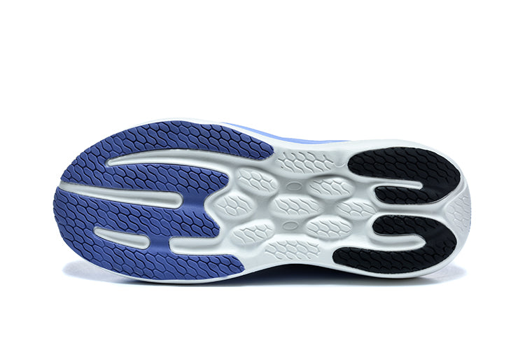 New Balance 1080 Gray and Blue Running Sneakers