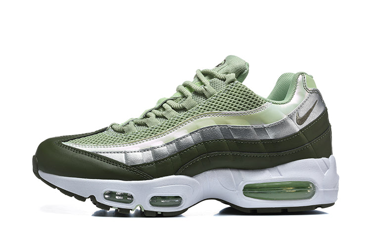 Nike Air Max 95 TT Sneakers in Green and Silver
