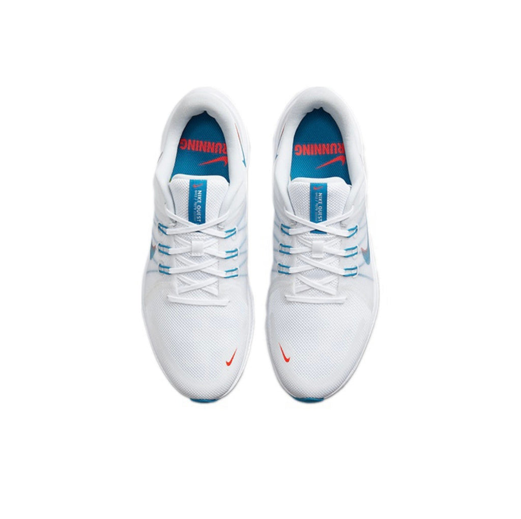 Nike Quest 4 Running Shoes Blue and White DA1105-101