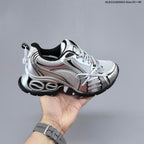GG-CC Silver Bow Platform Sneakers G26U4372F