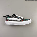 Vans Knu Skool Low-Top Sneakers in Monogram Print