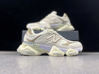 New Balance 9060 Sneakers in Cream and Lavender