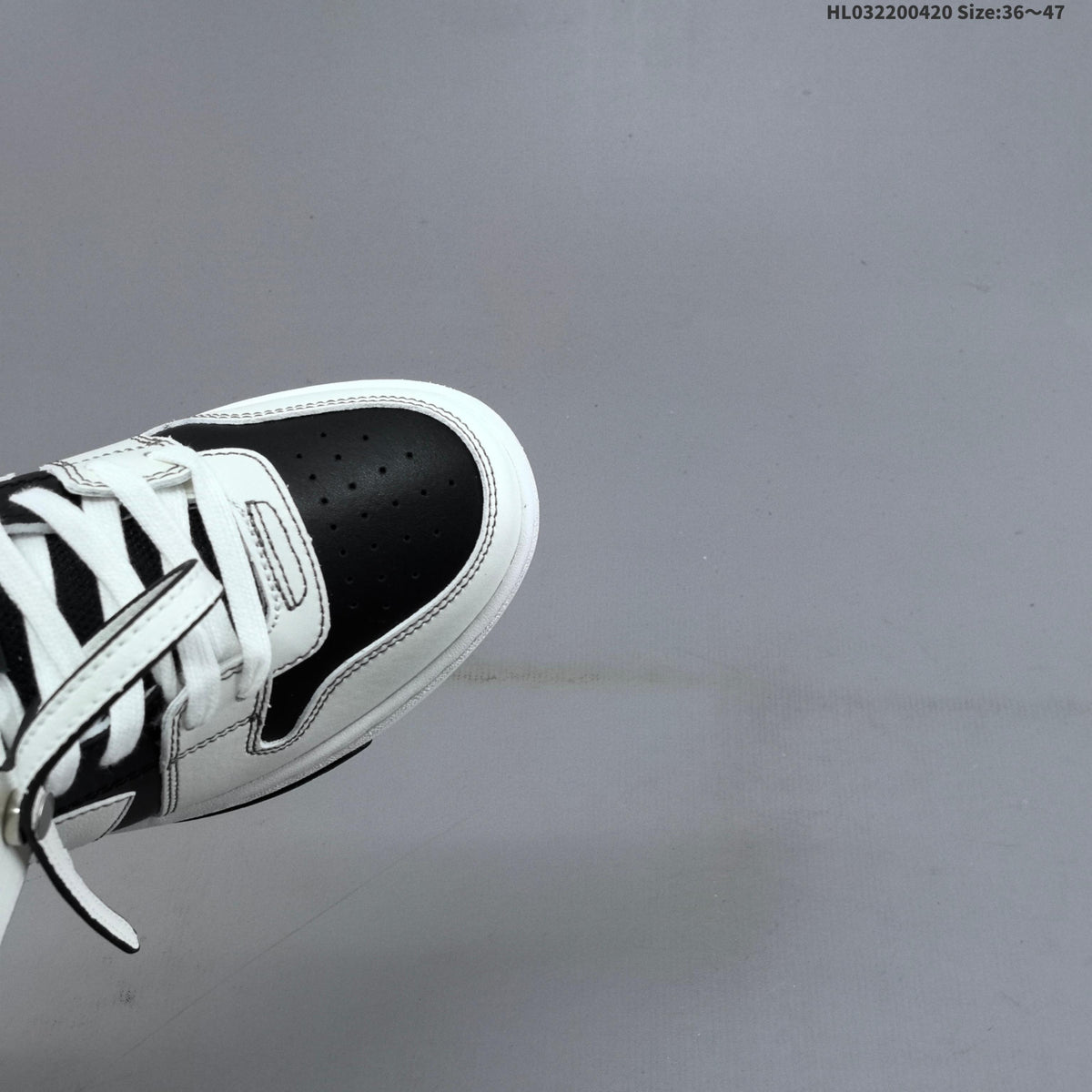 Off-White Arrows Low-Top Sneakers in White and Black