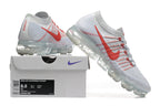 Nike Air VaporMax Flyknit White Red 849558-006 Sneakers
