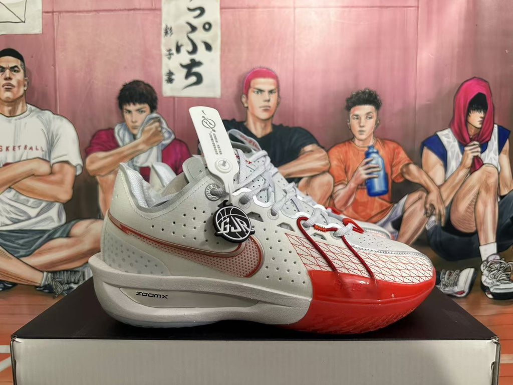 Nike Basketball Shoes White and Red