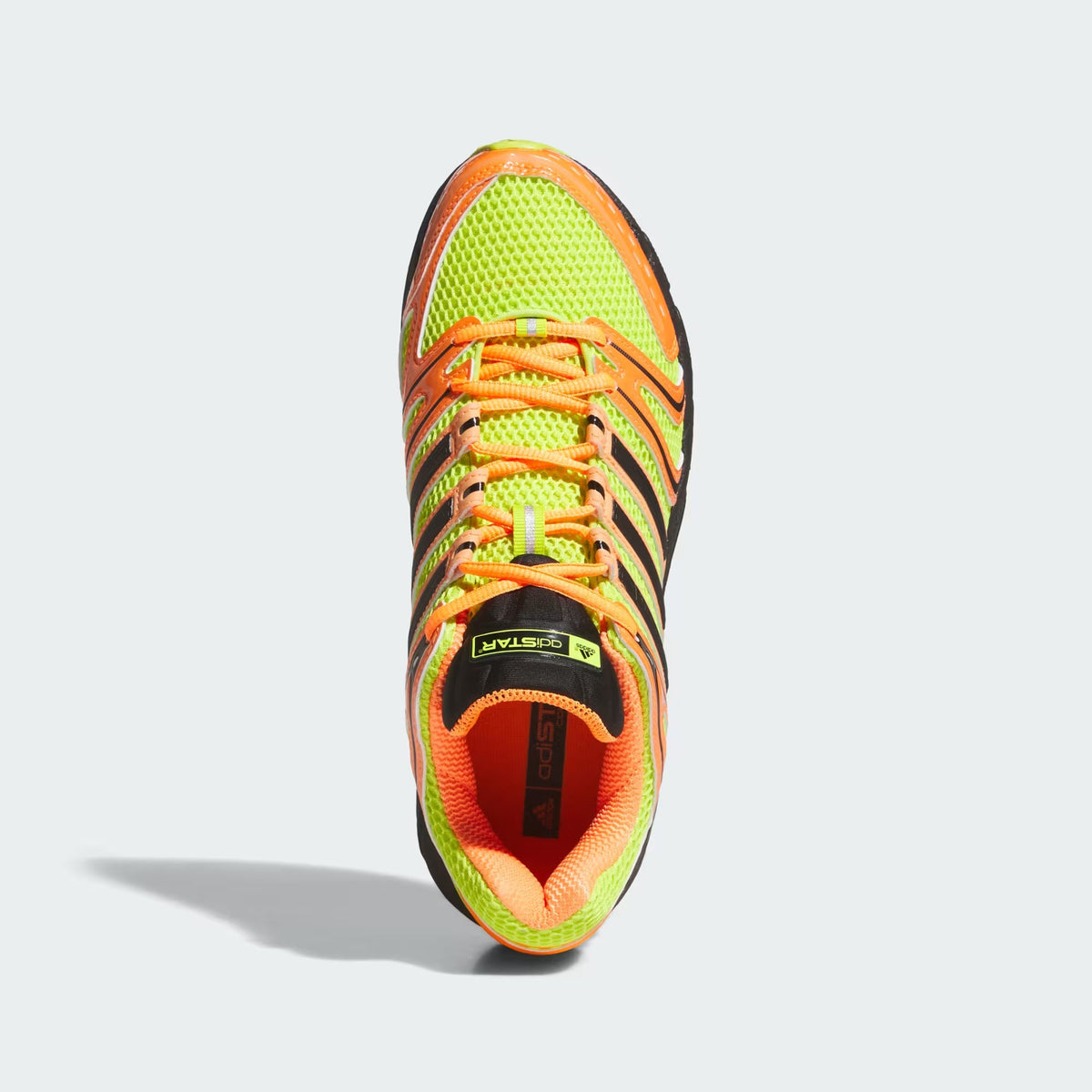 Men's Adidas Adistar Control 5 - Semi Solar Yellow / Core Black / Lucid Orange