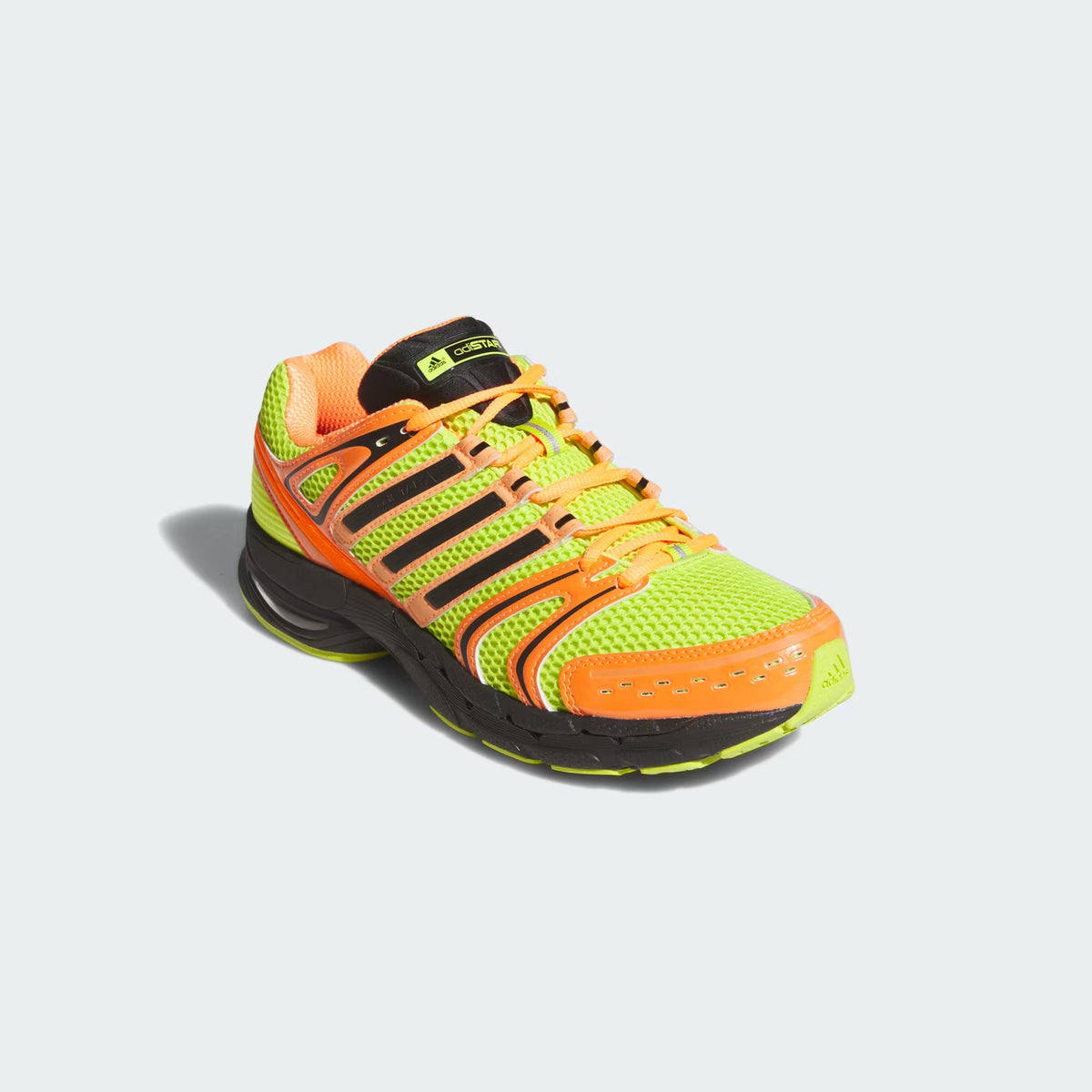 Men's Adidas Adistar Control 5 - Semi Solar Yellow / Core Black / Lucid Orange