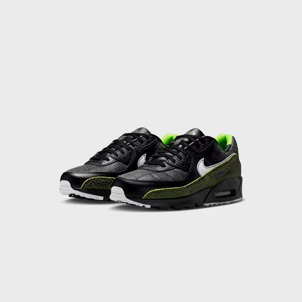 Nike Air Max 90 - Black / Voltage Green / White