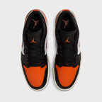 Nike Air Jordan 1 Low - Black / Starfish / White / Sail