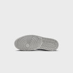 Jordan Air Jordan 1 Mid - White / Black / Light Smoke Grey