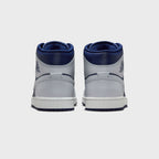 Nike Air Jordan 1 - Mid Blue Void / Pure Platinum / Summit White / Hot Lava / Photo Blue