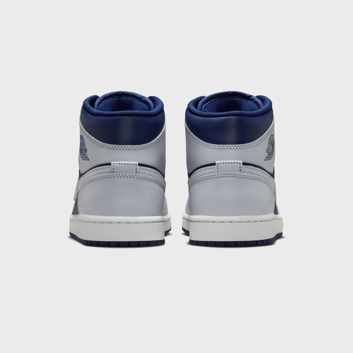 Nike Air Jordan 1 - Mid Blue Void / Pure Platinum / Summit White / Hot Lava / Photo Blue