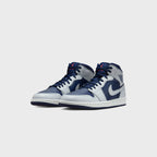 Nike Air Jordan 1 - Mid Blue Void / Pure Platinum / Summit White / Hot Lava / Photo Blue