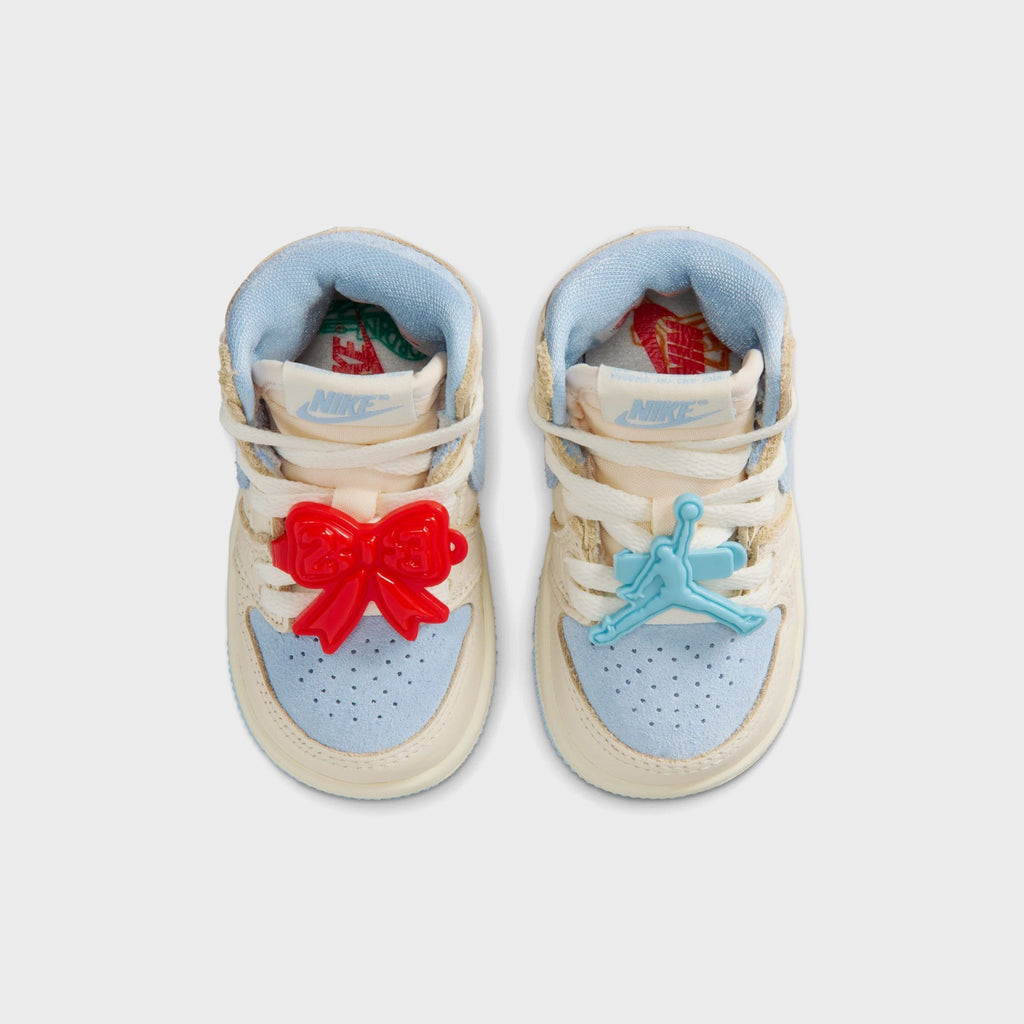 Jordan TD Air Jordan 1 Retro High OG - Pale Ivory / Psychic Blue / Coconut Milk