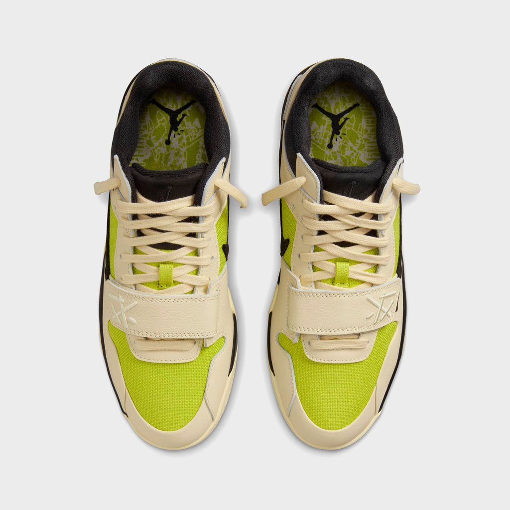 Jordan x Travis Scott Jumpman Jack TR - Bright Cactus / Muslin / Black