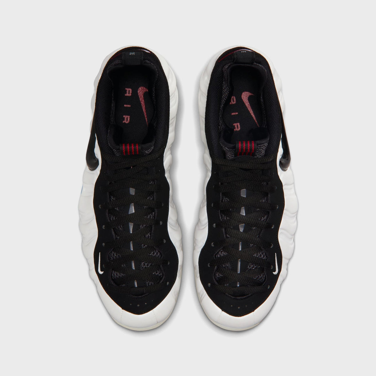 Nike Air Foamposite Pro - Pearl White / White / Black / True Red