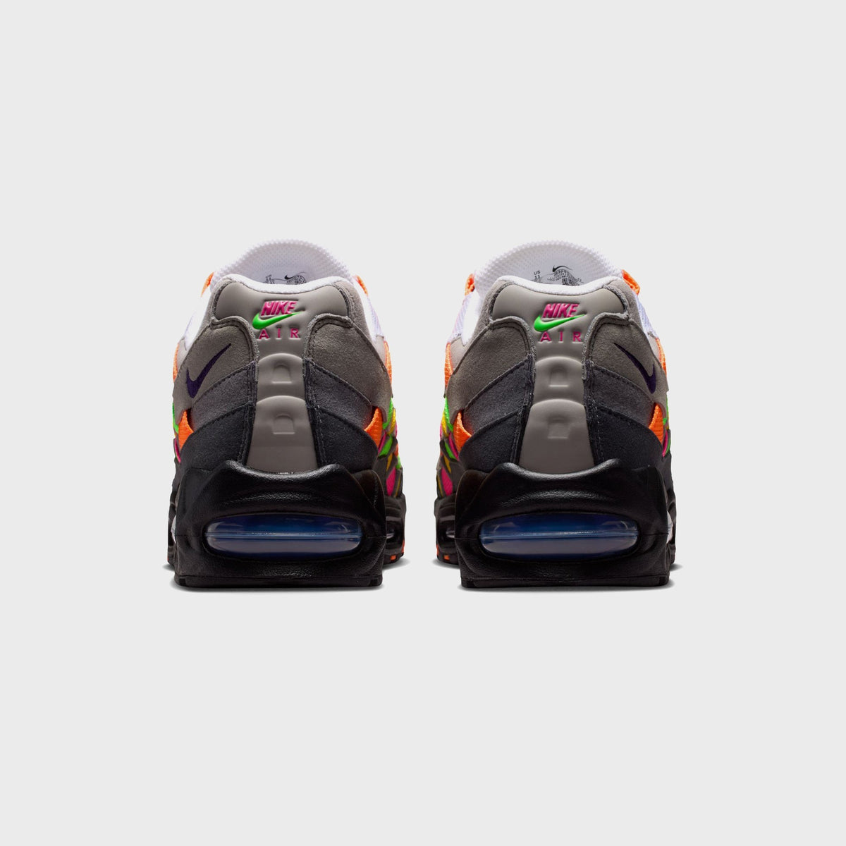 Nike Air Max 95 Big Bubble - White / Purple Dynasty / Pearl Gray / Light Charcoal