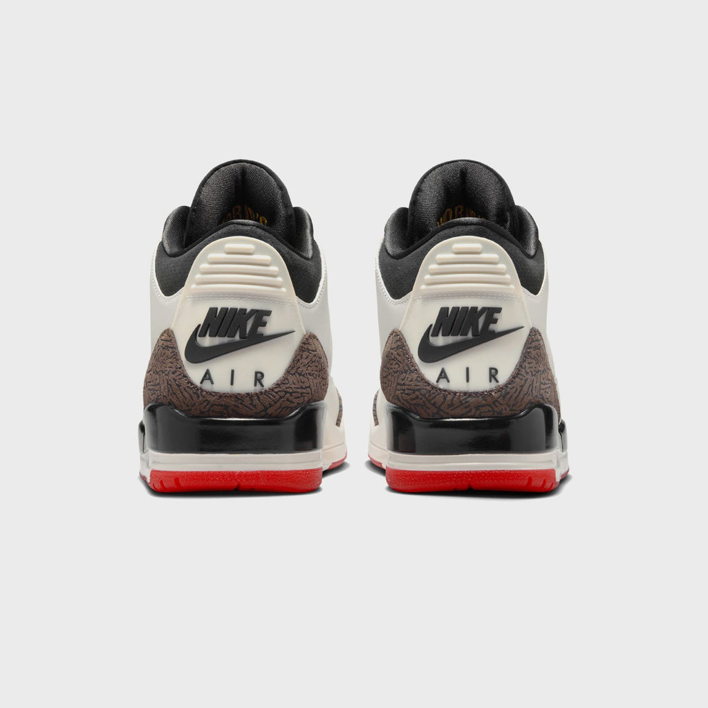 Jordan Air Jordan 3 - Sail / University Red / Pale Ivory / Black