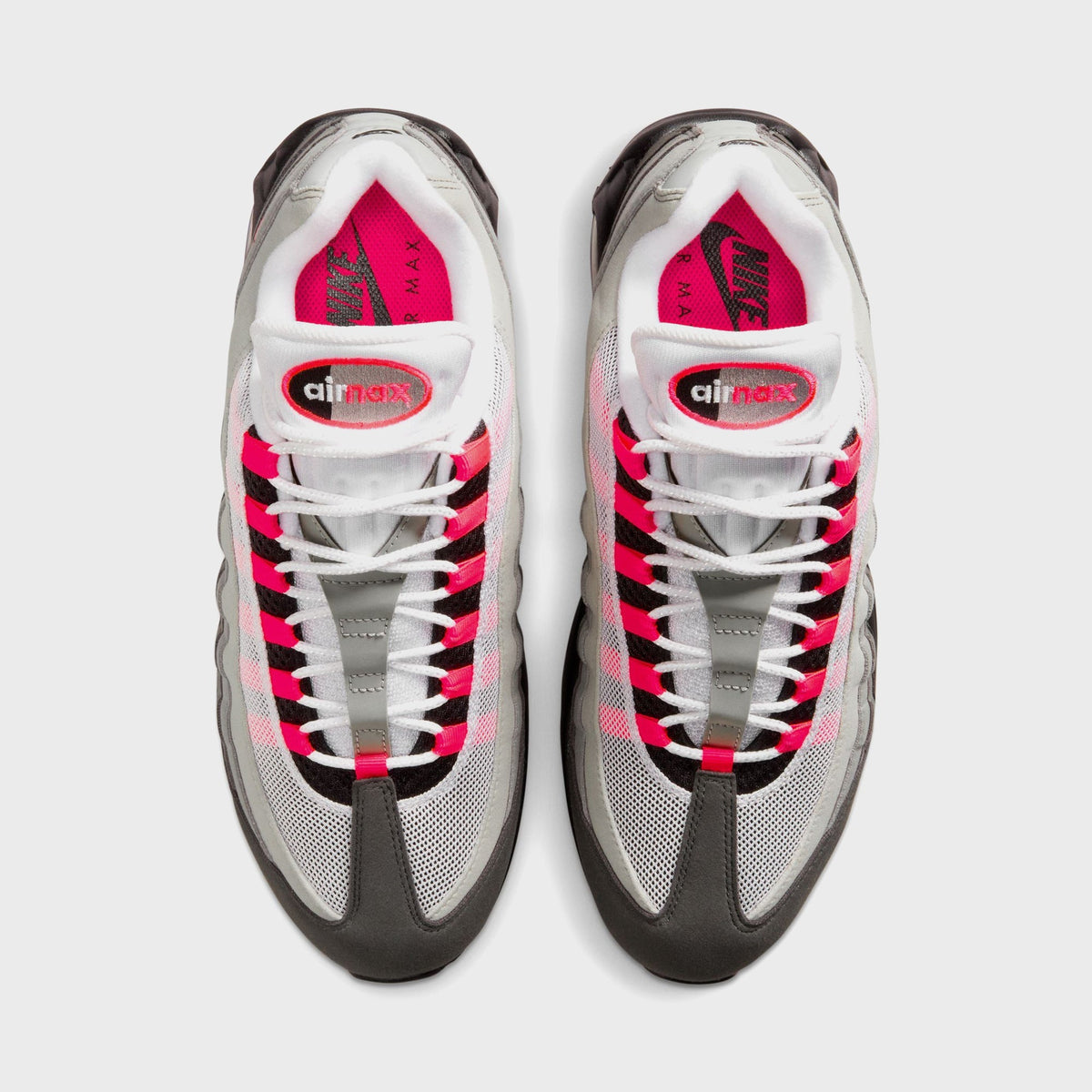 Nike Air Max 95 - Black / Solar Red / Medium Ash / Dark Pewter