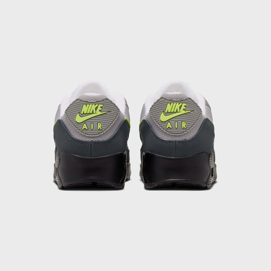 Nike Air Max 90 - Black / Anthracite / Light Charcoal / Neon Yellow
