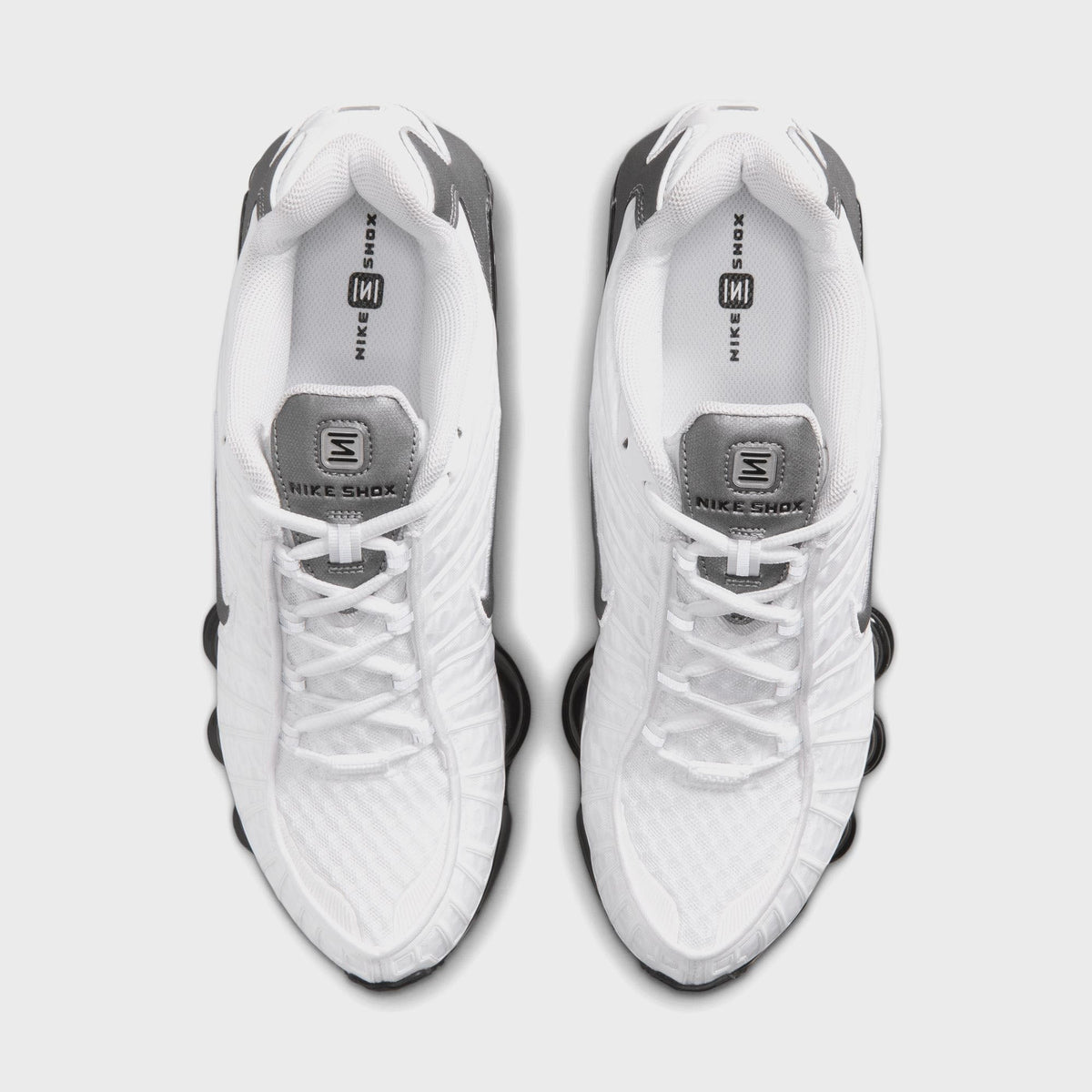 Nike Shox TL - White / Black / Cool Grey / Metallic Cool Grey