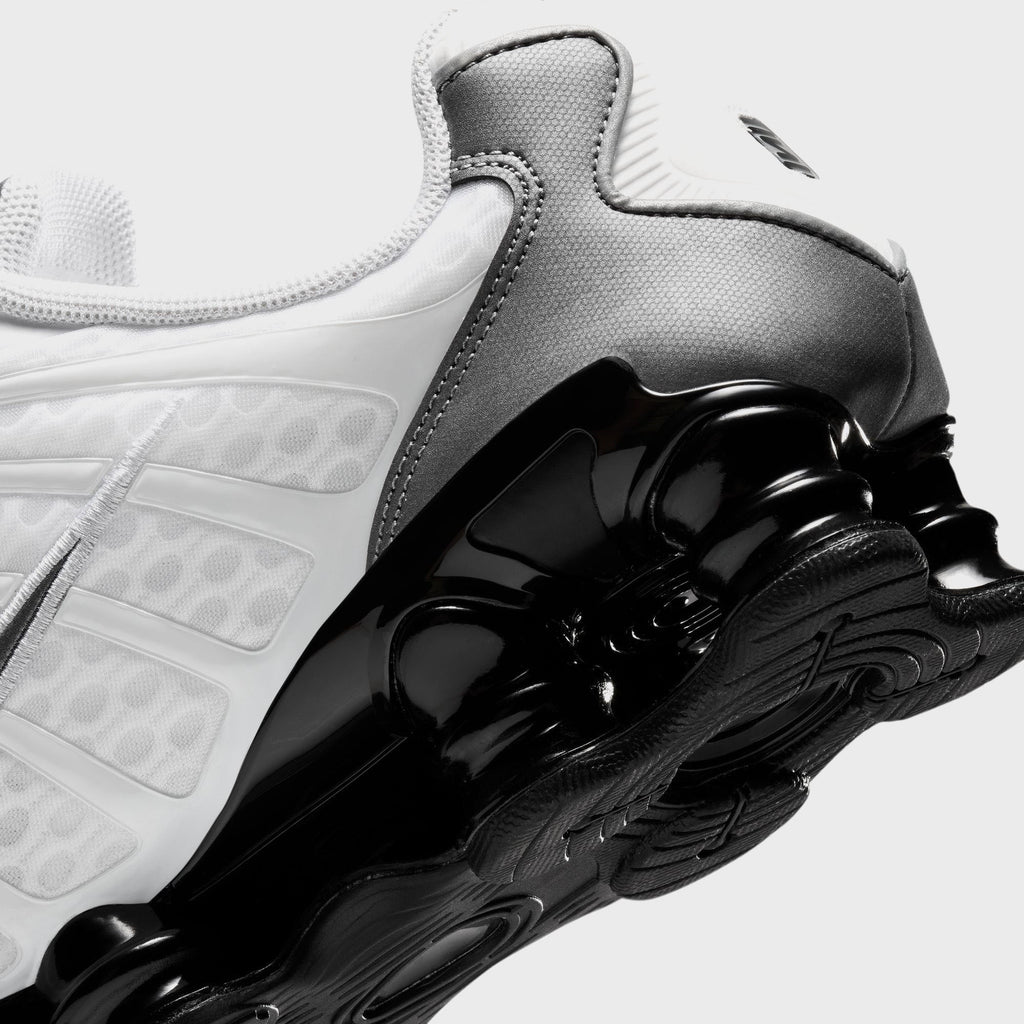 Nike Shox TL - White / Black / Cool Grey / Metallic Cool Grey