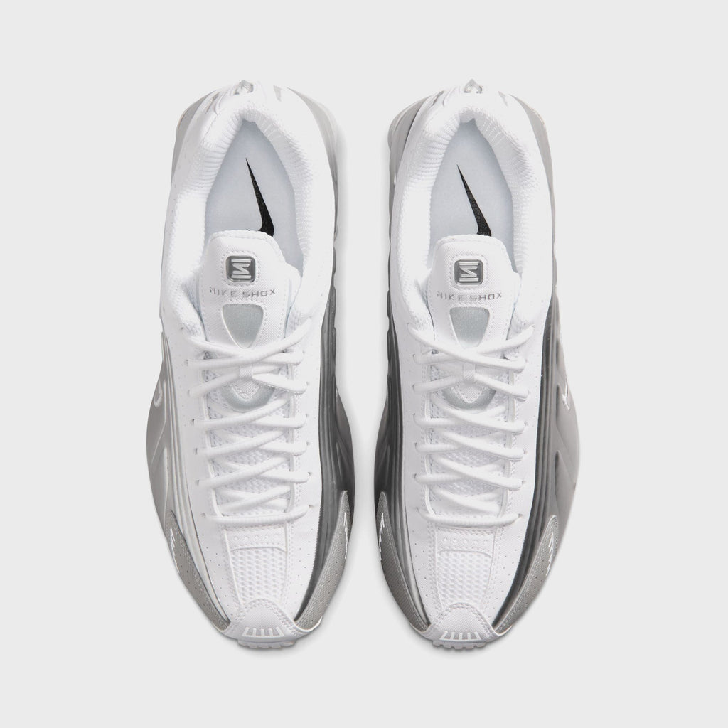 Nike Shox R4 SE - Metallic Silver / White / Off-White