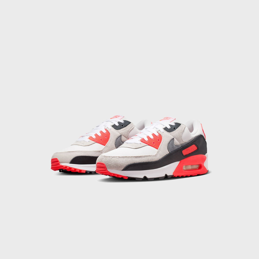 Nike Air Max 90 - White / Cement Grey / Infrared / Black