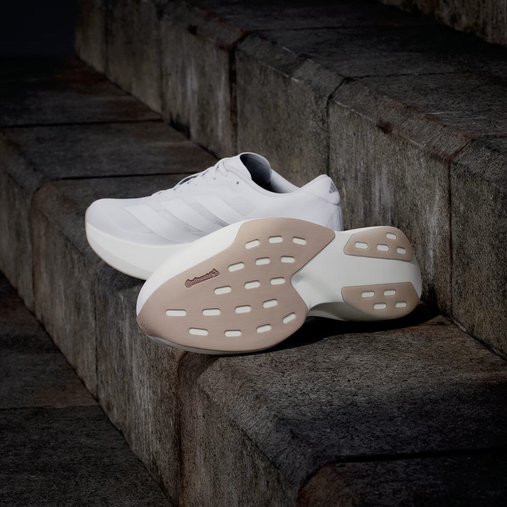 Men's Adidas Adizero Evo SL - Cloud White/Warm Sandstone