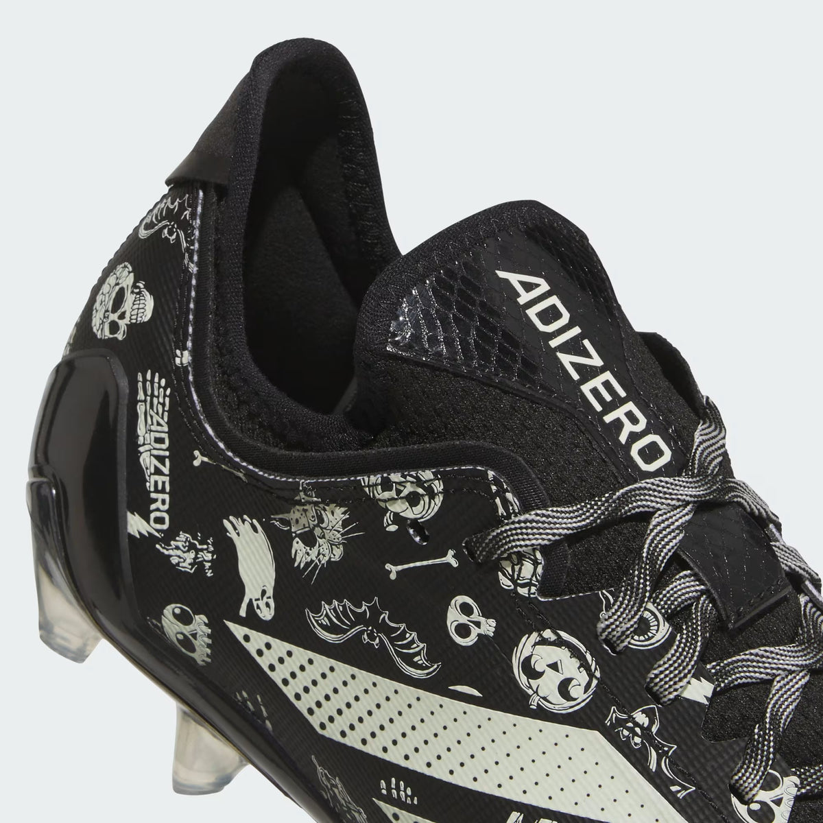 Men's Adidas Adizero Electric Football Cleats - Core Black / Cloud White