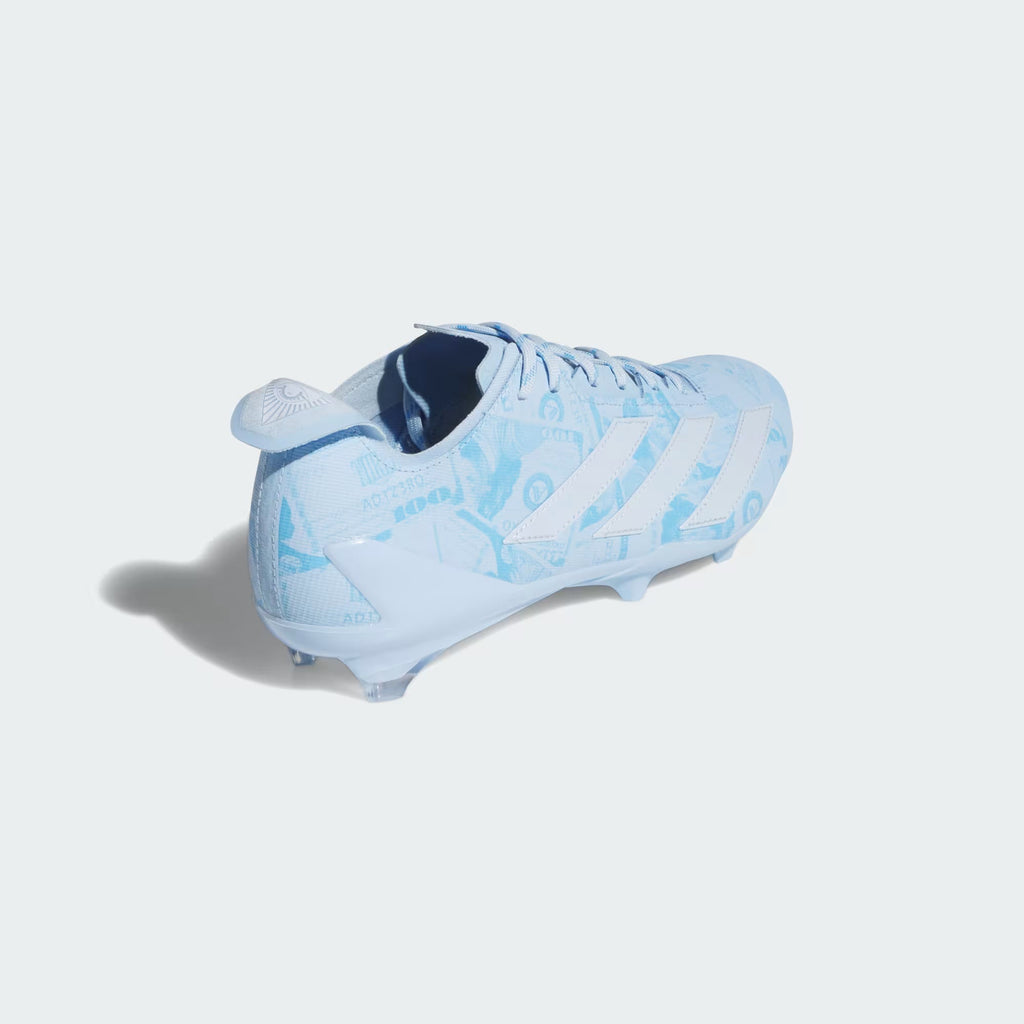 Men's Adidas Adizero Electric II Currency Neutral Cleats - Glow Blue/Crystal Sky
