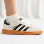 Adidas Originals Women's Beige Handball Spezial Sneakers, IF6562 (Damaged Box)