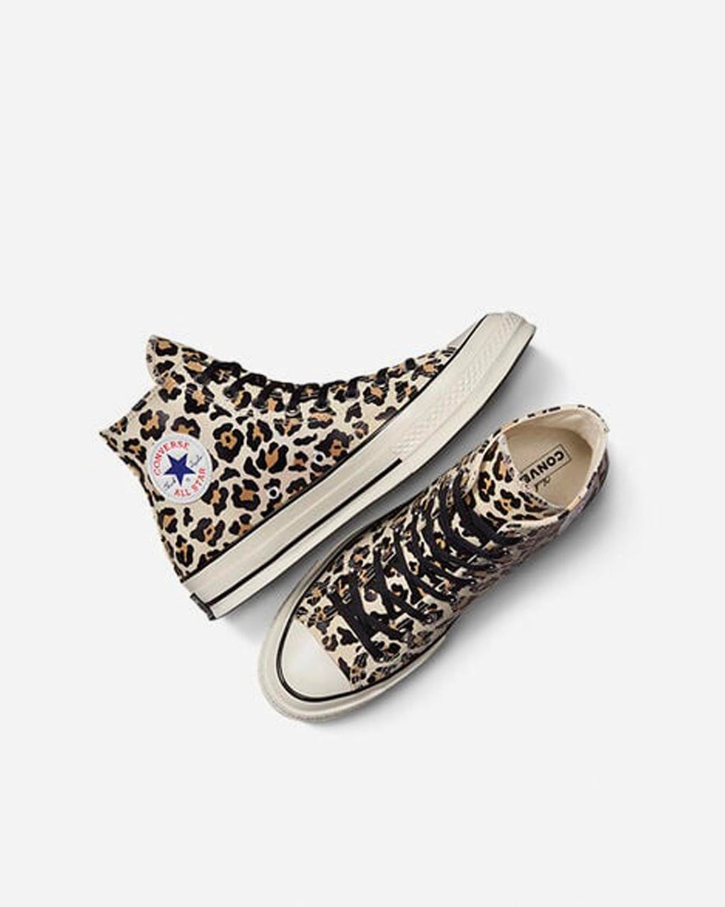 Chuck 70 Hi Leopard Print Khaki Off White