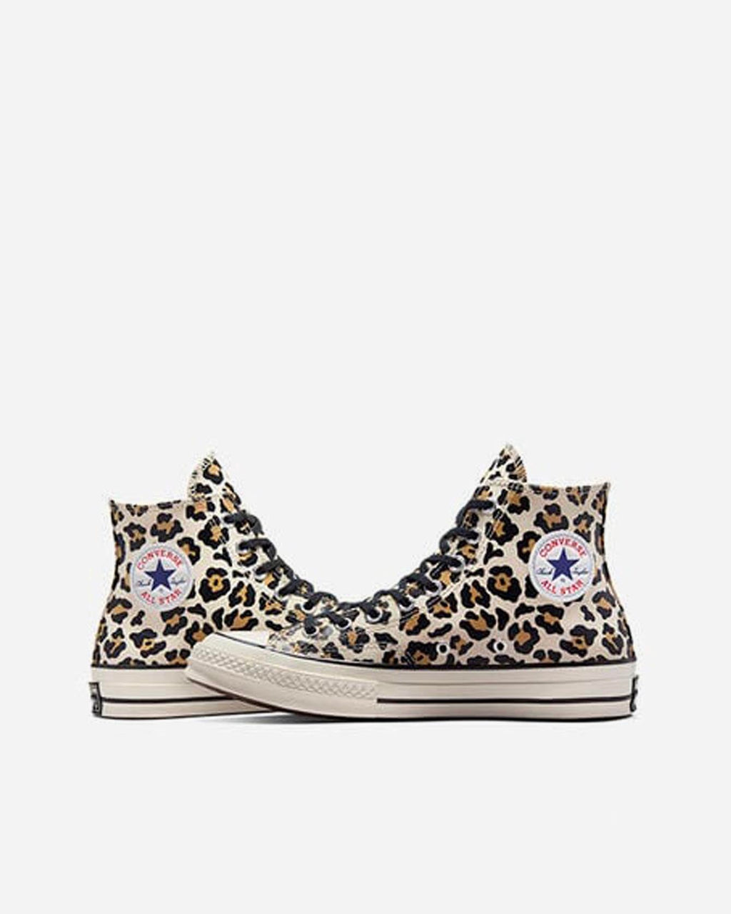 Chuck 70 Hi Leopard Print Khaki Off White