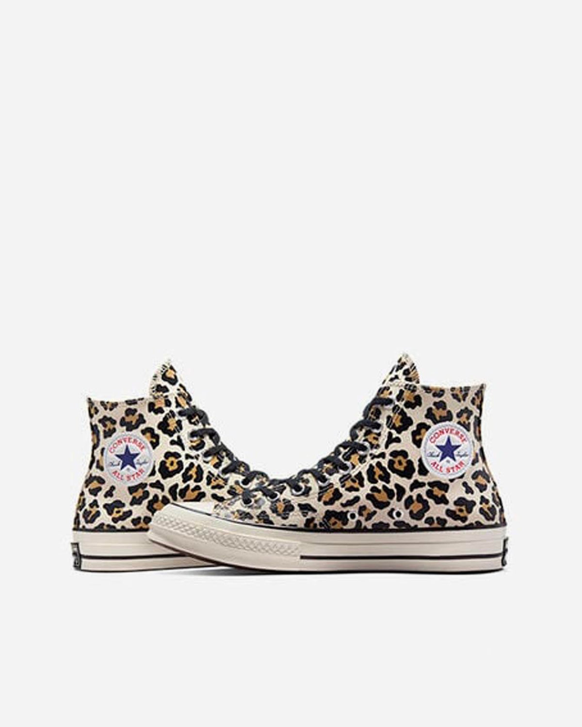 Chuck 70 Hi Leopard Print Khaki Off White